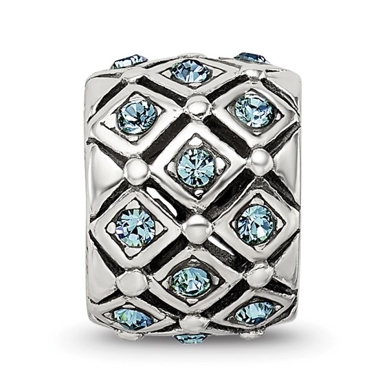 Sterling Silver Reflections December Preciosa Crystal Bead