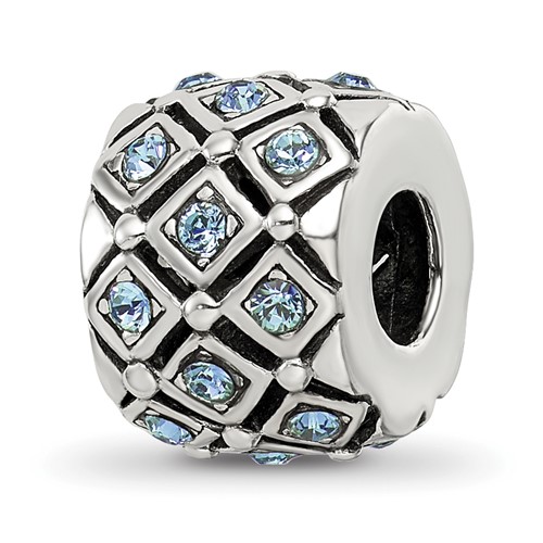 Sterling Silver Reflections December Preciosa Crystal Bead