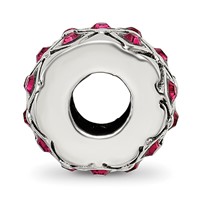 Sterling Silver Reflections July Preciosa Crystal Bead view 2