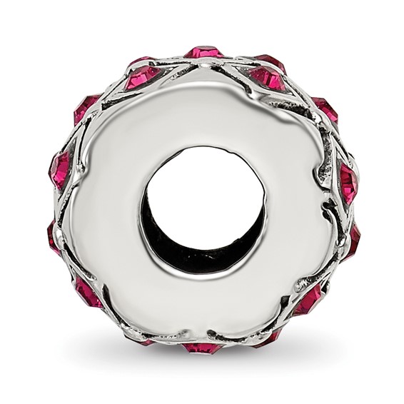 Sterling Silver Reflections July Preciosa Crystal Bead