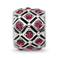 Sterling Silver Reflections July Preciosa Crystal Bead view 4