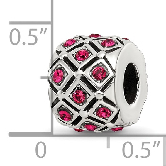 Sterling Silver Reflections July Preciosa Crystal Bead