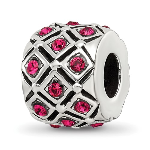 Sterling Silver Reflections July Preciosa Crystal Bead