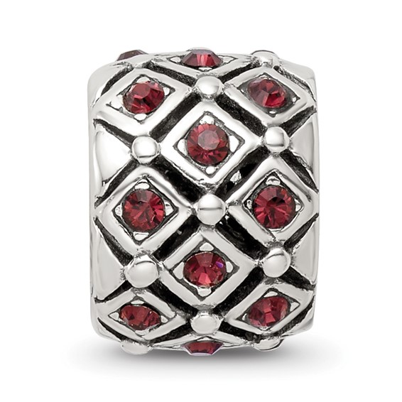 Sterling Silver Reflections June Preciosa Crystal Bead