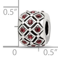 Sterling Silver Reflections June Preciosa Crystal Bead view 3