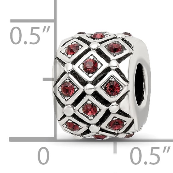 Sterling Silver Reflections June Preciosa Crystal Bead