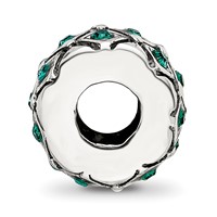 Sterling Silver Reflections May Preciosa Crystal Bead view 2