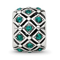 Sterling Silver Reflections May Preciosa Crystal Bead view 4