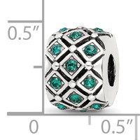 Sterling Silver Reflections May Preciosa Crystal Bead view 3