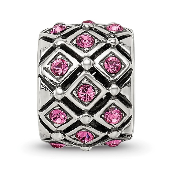 Sterling Silver Reflections October Preciosa Crystal Bead