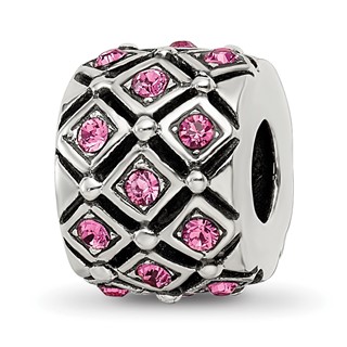 Sterling Silver Reflections October Preciosa Crystal Bead