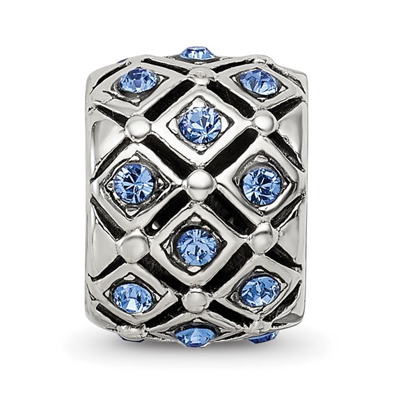 Sterling Silver Reflections September Preciosa Crystal Bead