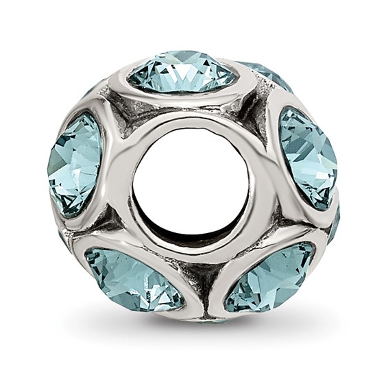 Sterling Silver Reflections December Preciosa Crystal Bead