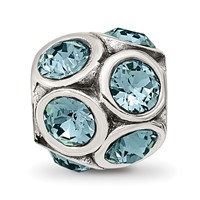 Sterling Silver Reflections December Preciosa Crystal Bead view 4