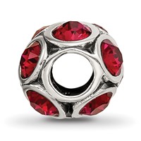 Sterling Silver Reflections July Preciosa Crystal Bead view 2
