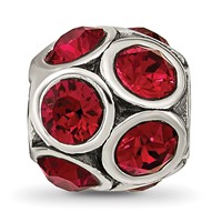 Sterling Silver Reflections July Preciosa Crystal Bead view 4