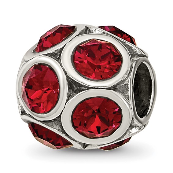 Sterling Silver Reflections July Preciosa Crystal Bead