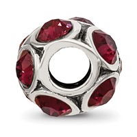 Sterling Silver Reflections June Preciosa Crystal Bead view 2