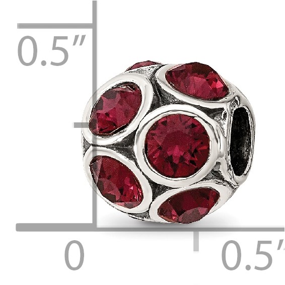 Sterling Silver Reflections June Preciosa Crystal Bead