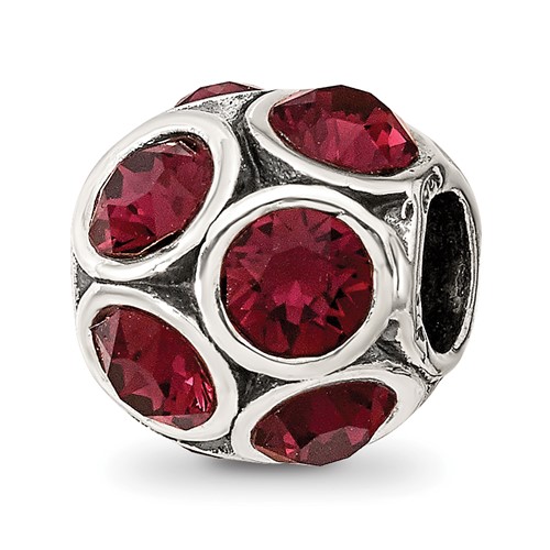 Sterling Silver Reflections June Preciosa Crystal Bead