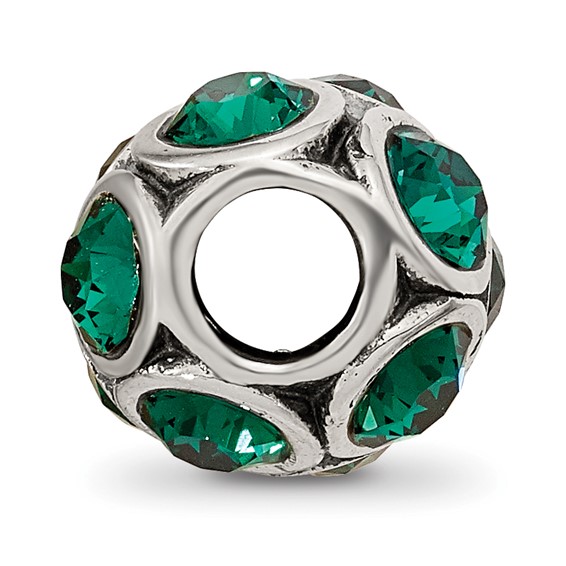 Sterling Silver Reflections May Preciosa Crystal Bead