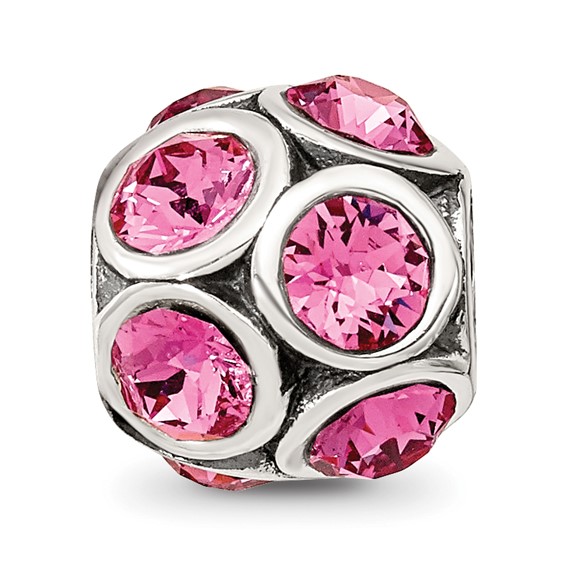 Sterling Silver Reflections October Preciosa Crystal Bead