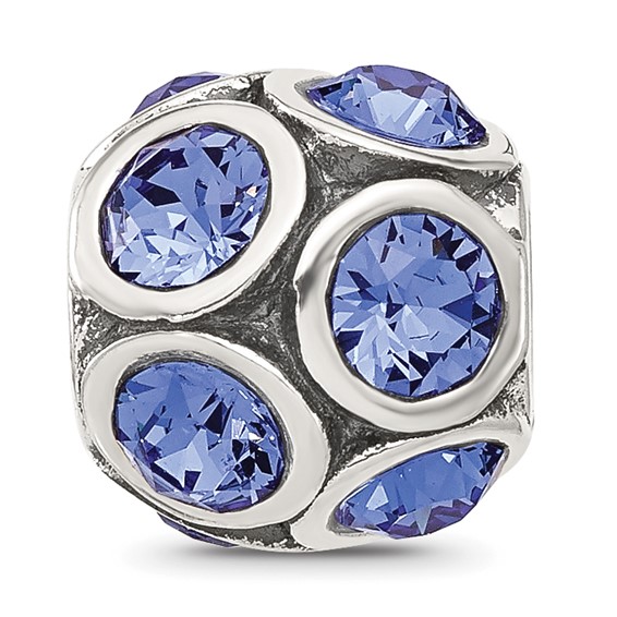 Sterling Silver Reflections September Preciosa Crystal Bead