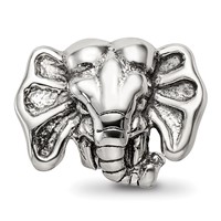 Sterling Silver Reflections Elephant Bead view 3