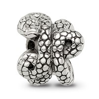 Sterling Silver Reflections Snake Bead view 5