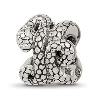 Sterling Silver Reflections Snake Bead