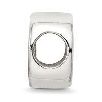 Sterling Silver Reflections Gold-plated Heart Bead view 2