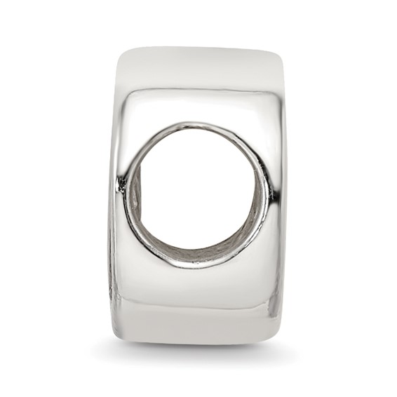 Sterling Silver Reflections Gold-plated Heart Bead