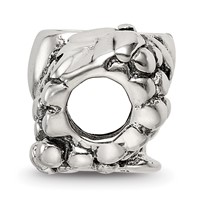 Sterling Silver Reflections Grapes & Glasses Bead view 2