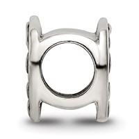 Sterling Silver Reflections Artists Palette Bead view 2