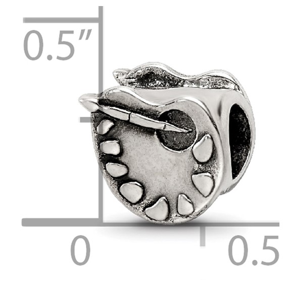 Sterling Silver Reflections Artists Palette Bead