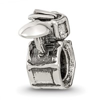Sterling Silver Reflections Drum Set Bead view 4