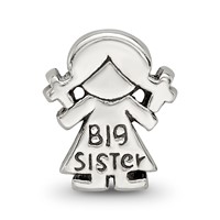 Sterling Silver Reflections Kids Big Sister Bead view 4