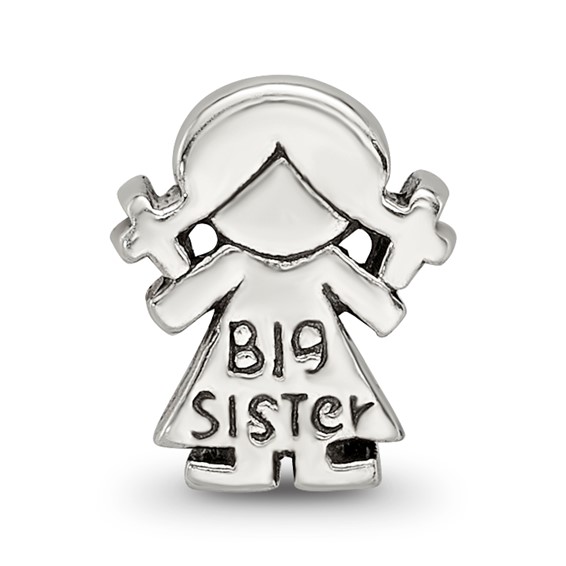 Sterling Silver Reflections Kids Big Sister Bead