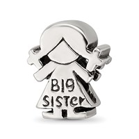 Sterling Silver Reflections Kids Big Sister Bead view 1