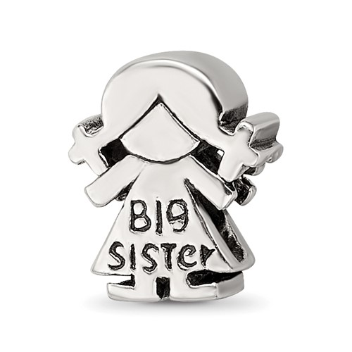 Sterling Silver Reflections Kids Big Sister Bead
