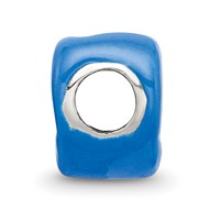 Sterling Silver Reflections Kids Sun Shine Enameled Heart Bead view 2