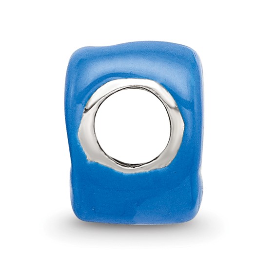 Sterling Silver Reflections Kids Sun Shine Enameled Heart Bead