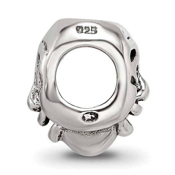 Sterling Silver Reflections Comedy Mask Bead