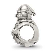 Sterling Silver Reflections Snowman Bead view 2