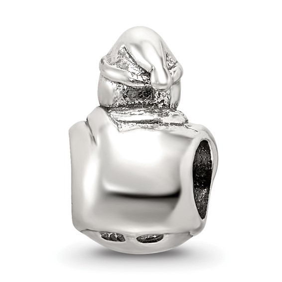 Sterling Silver Reflections Snowman Bead