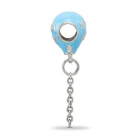 Sterling Silver Reflections Enameled Its a Boy Balloon Bead view 2