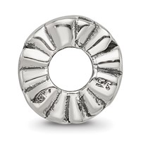 Sterling Silver Reflections Hearts Bead view 2