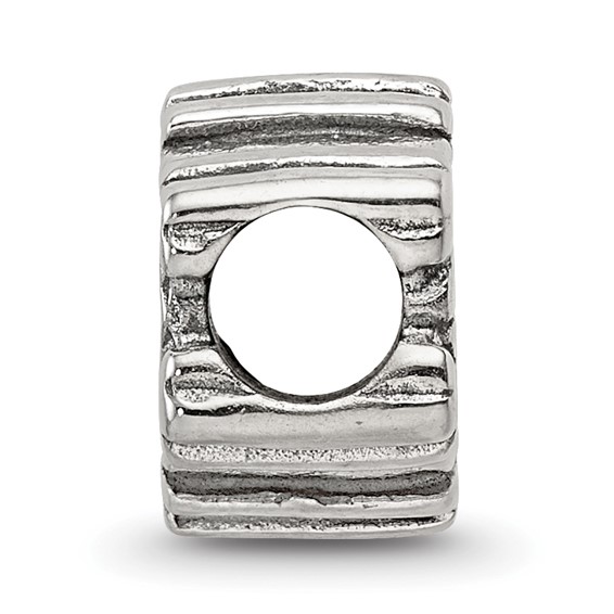 Sterling Silver Reflections Snowflake Bead