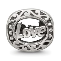 Sterling Silver Reflections Love Bead view 4