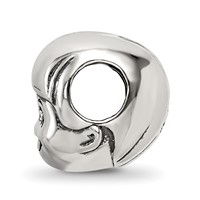 Sterling Silver Reflections Little Boy's Head Bead view 2